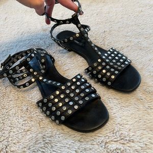 Zara studded sandals